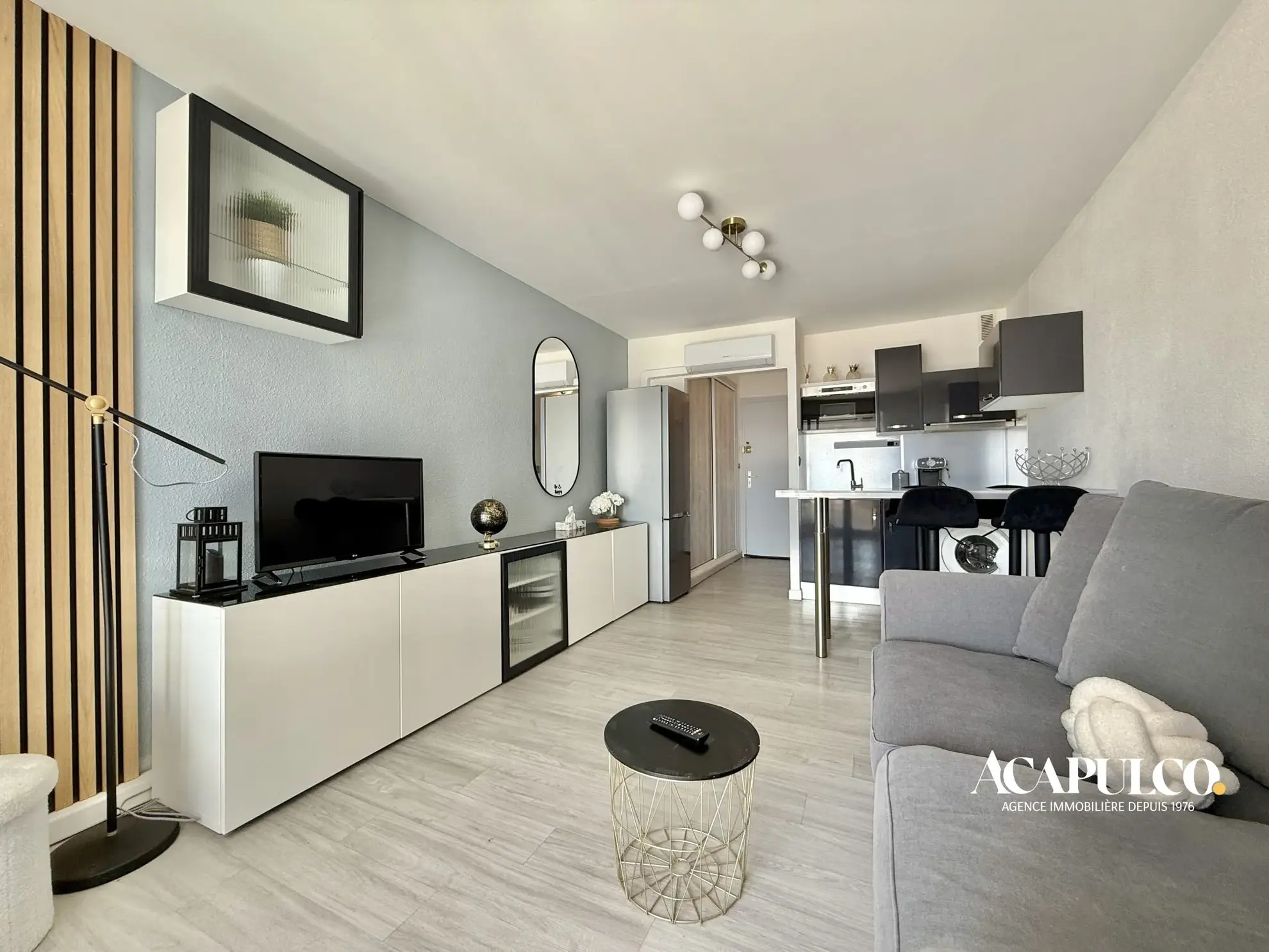 Studio avec vue mer face à la plage du Môle à Cap d'Agde 