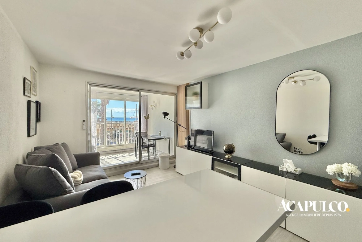 Studio avec vue mer face à la plage du Môle à Cap d'Agde 