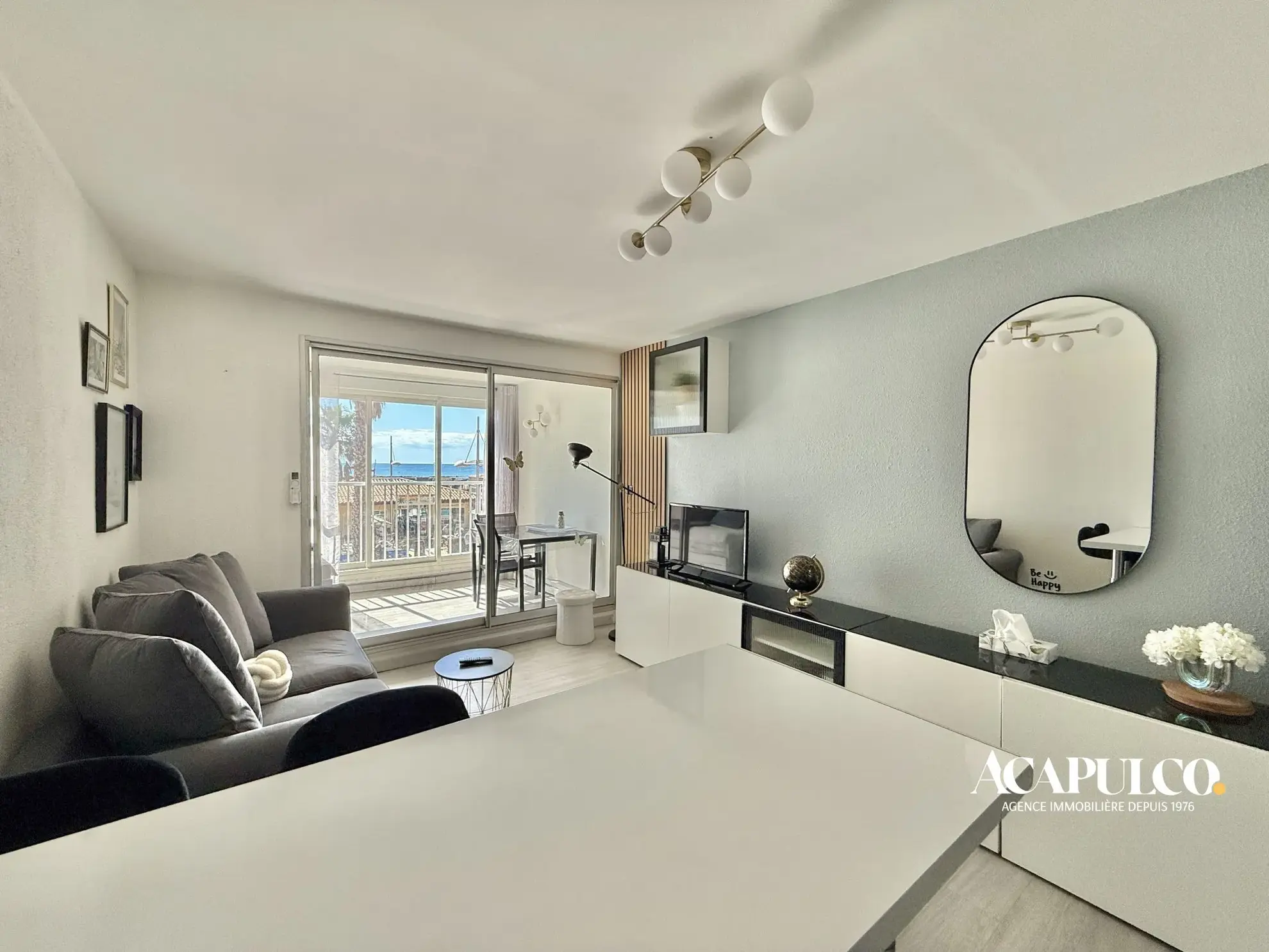 Studio avec vue mer face à la plage du Môle à Cap d'Agde 
