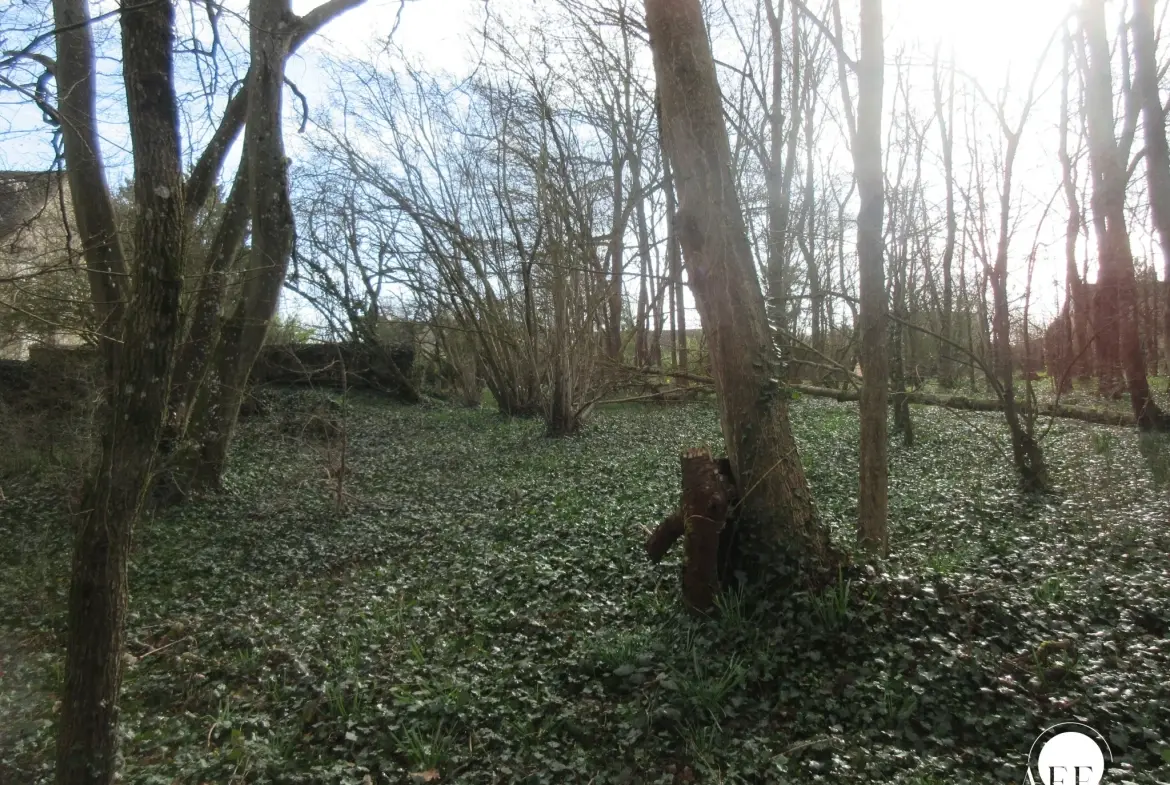 Terrain constructible de 3102 m² à Saint-Siméon, proche Coulommiers 
