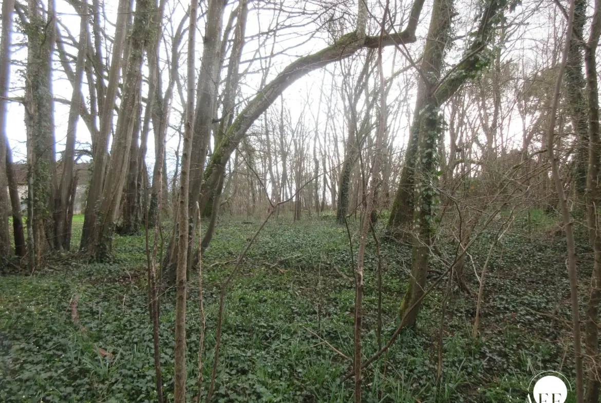 Terrain constructible de 3102 m² à Saint-Siméon, proche Coulommiers 