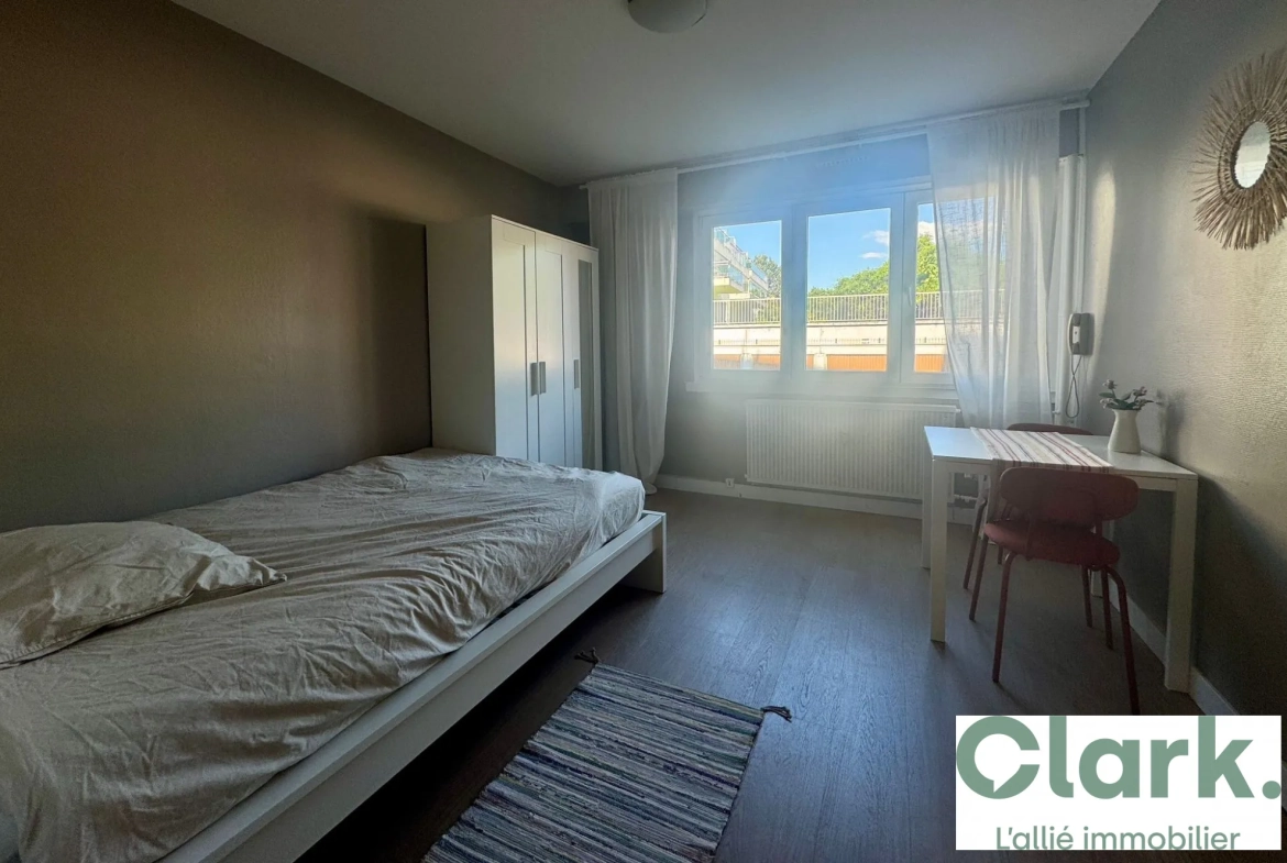 Appartement T1 meublé à Strasbourg - Quartier Quai Mulenheim 