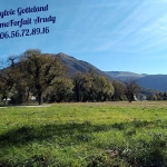 Terrain plat 753 M2 Beau terrain plat de 753 m² à Louvie-Juzon avec vue sur les montagnes