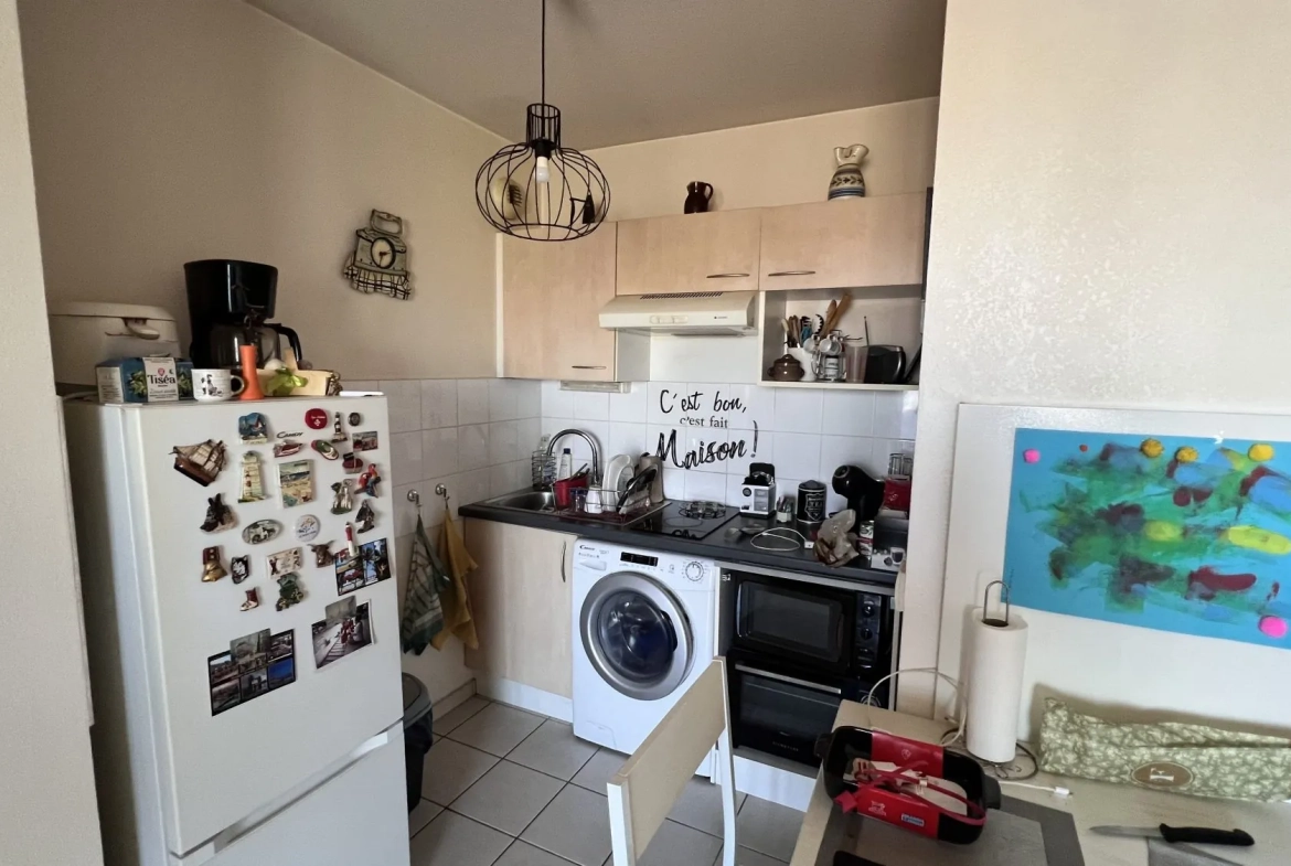 Appartement T2 de 34 m² à vendre loué à La Chaussée-Saint-Victor, idéal investisseur 