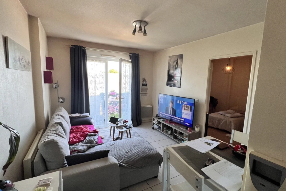 Appartement T2 de 34 m² à vendre loué à La Chaussée-Saint-Victor, idéal investisseur 