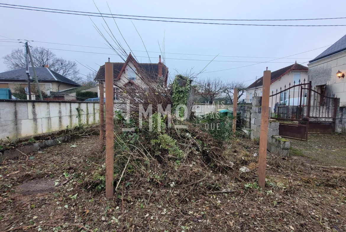 Maison mitoyenne à rénover avec jardin à Montoire-sur-le-Loir 