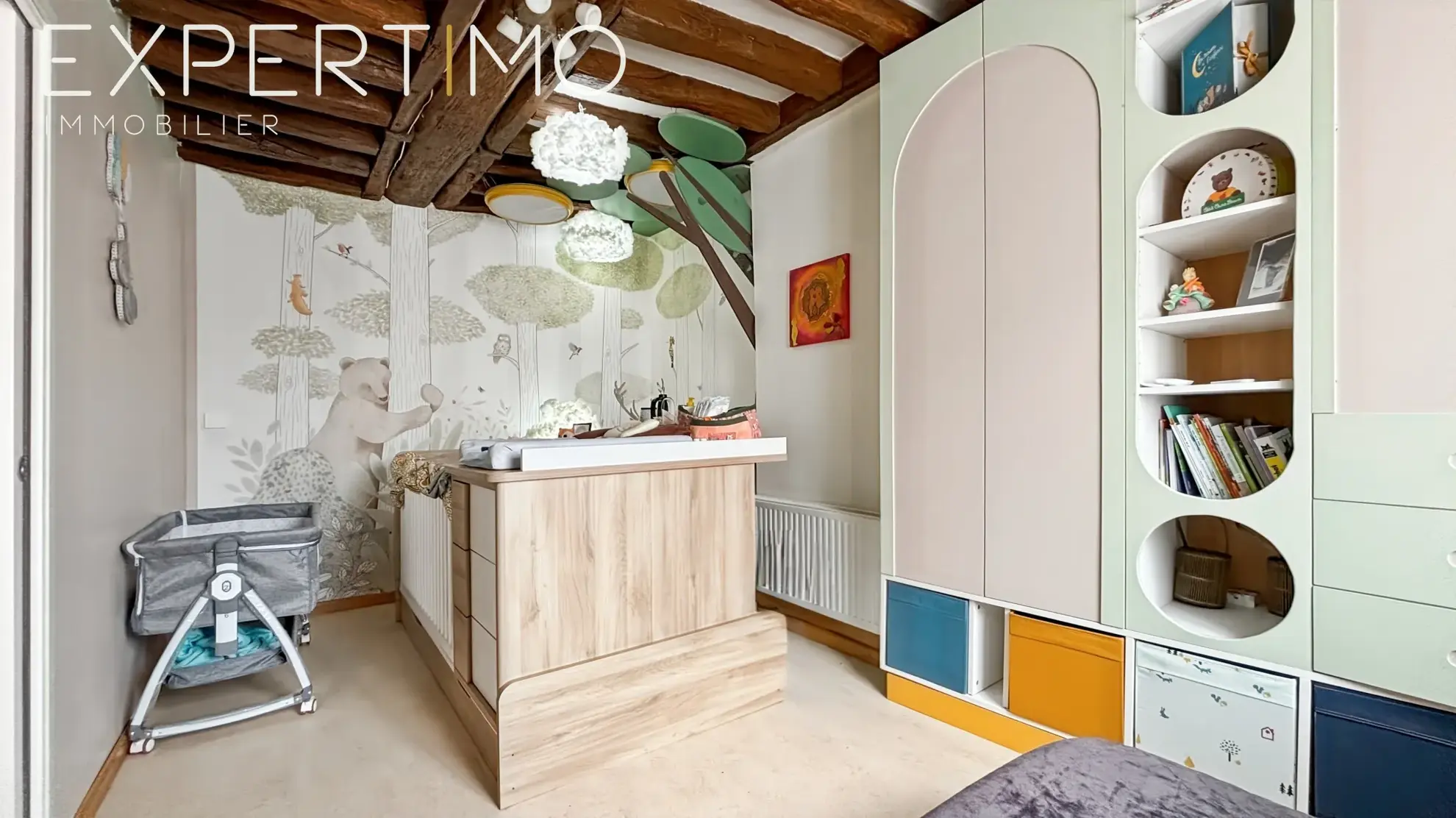 Appartement lumineux de 125 m² à Etampes avec 3 chambres, garage et potentiel de 4 chambres 