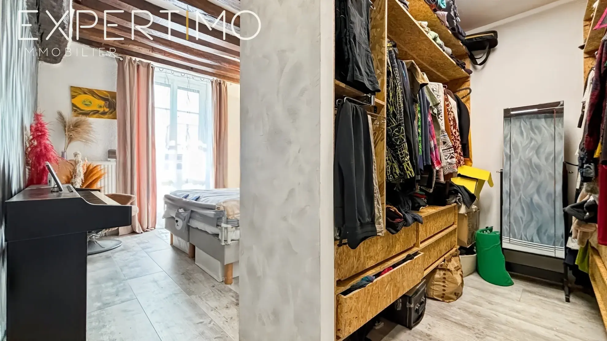 Appartement lumineux de 125 m² à Etampes avec 3 chambres, garage et potentiel de 4 chambres 