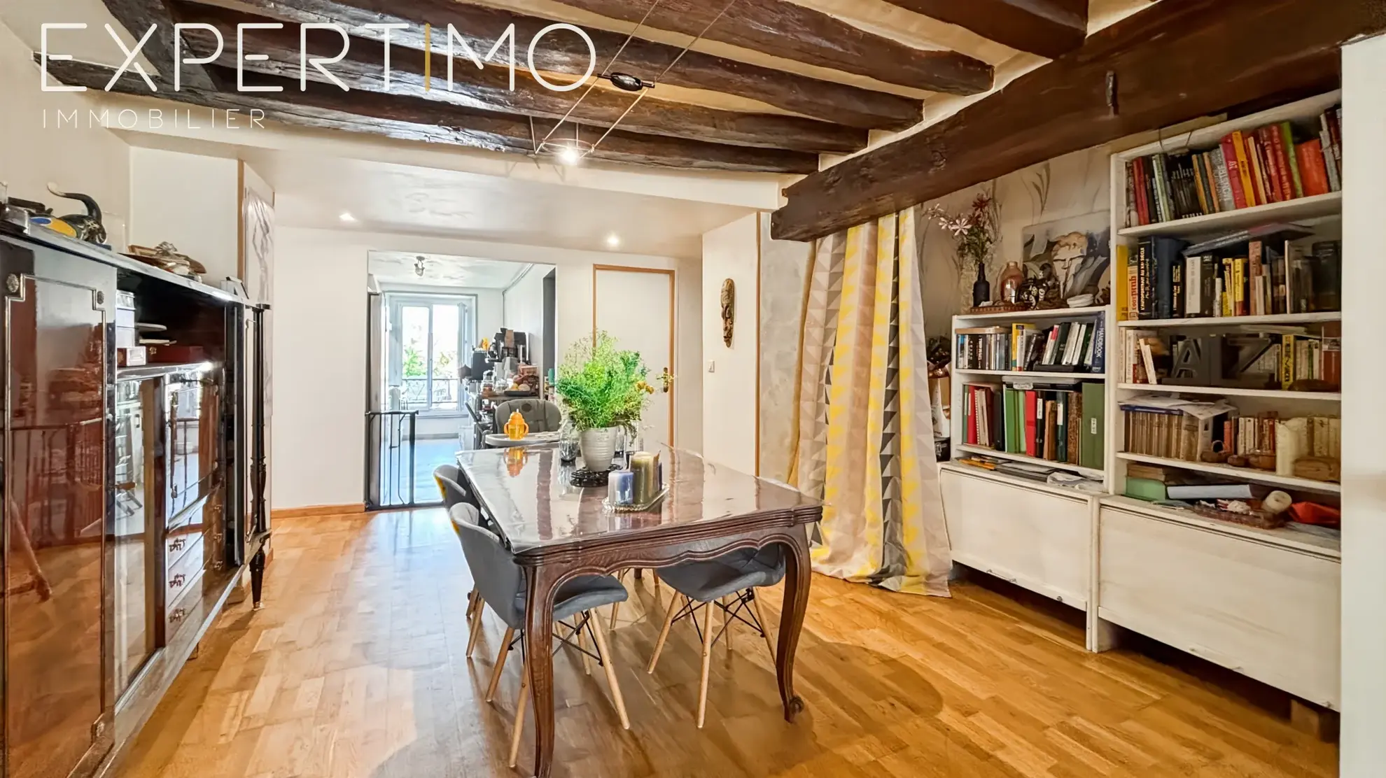 Appartement lumineux de 125 m² à Etampes avec 3 chambres, garage et potentiel de 4 chambres 