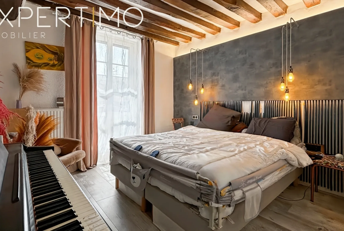 Appartement lumineux de 125 m² à Etampes avec 3 chambres, garage et potentiel de 4 chambres 