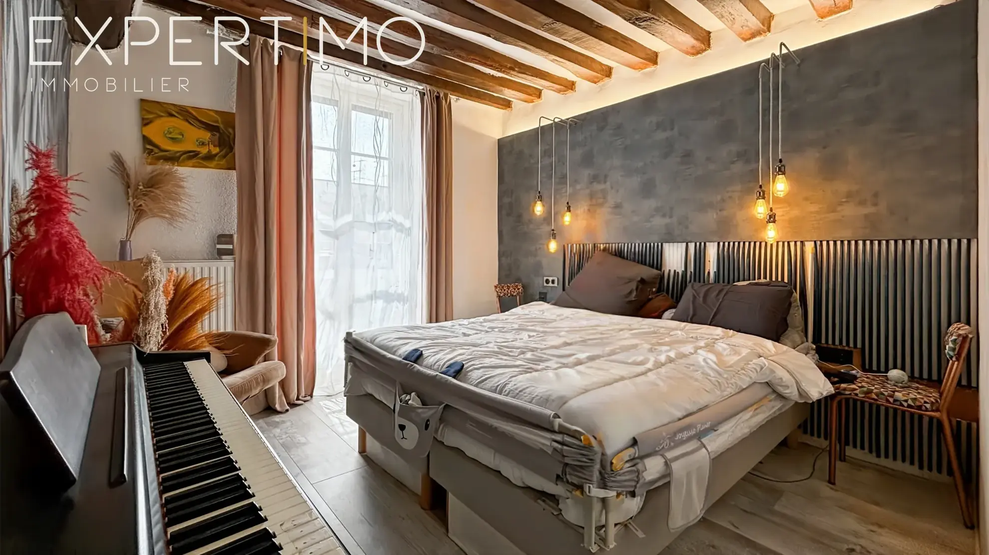 Appartement lumineux de 125 m² à Etampes avec 3 chambres, garage et potentiel de 4 chambres 