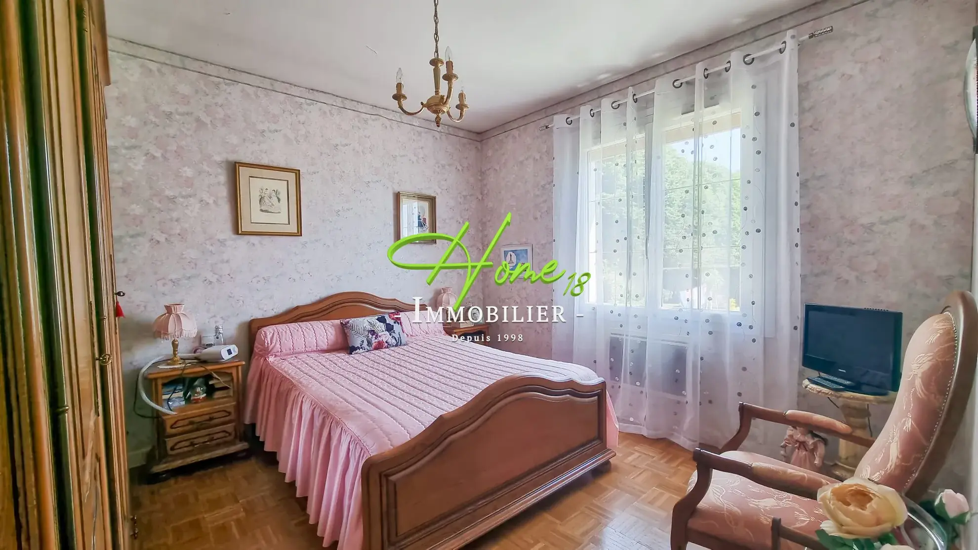 Maison à vendre à Fussy proche Bourges avec terrasse et sous-sol complet 