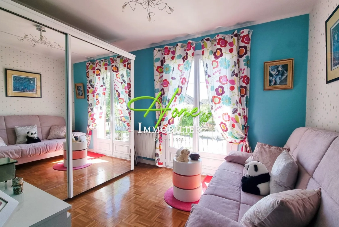 Maison à vendre à Fussy proche Bourges avec terrasse et sous-sol complet 