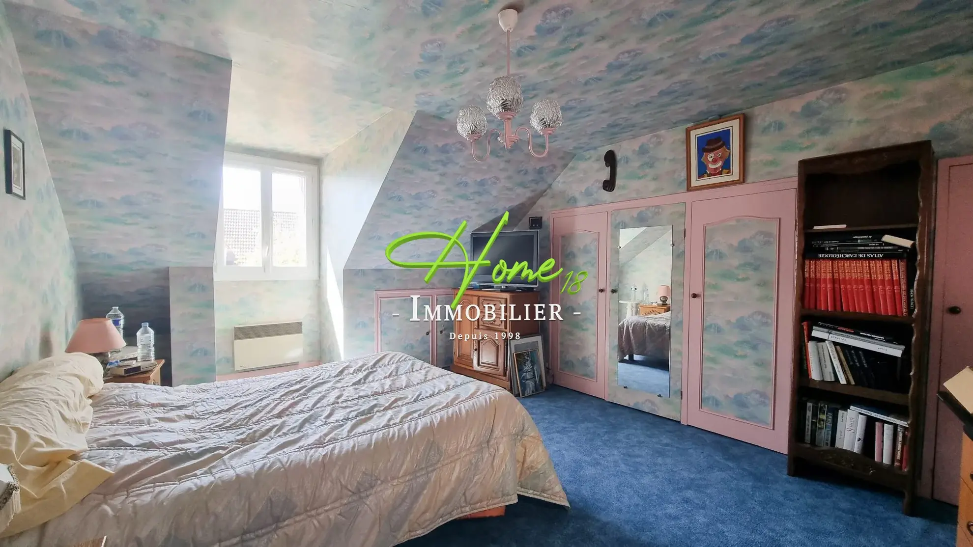 Maison à vendre à Fussy proche Bourges avec terrasse et sous-sol complet 