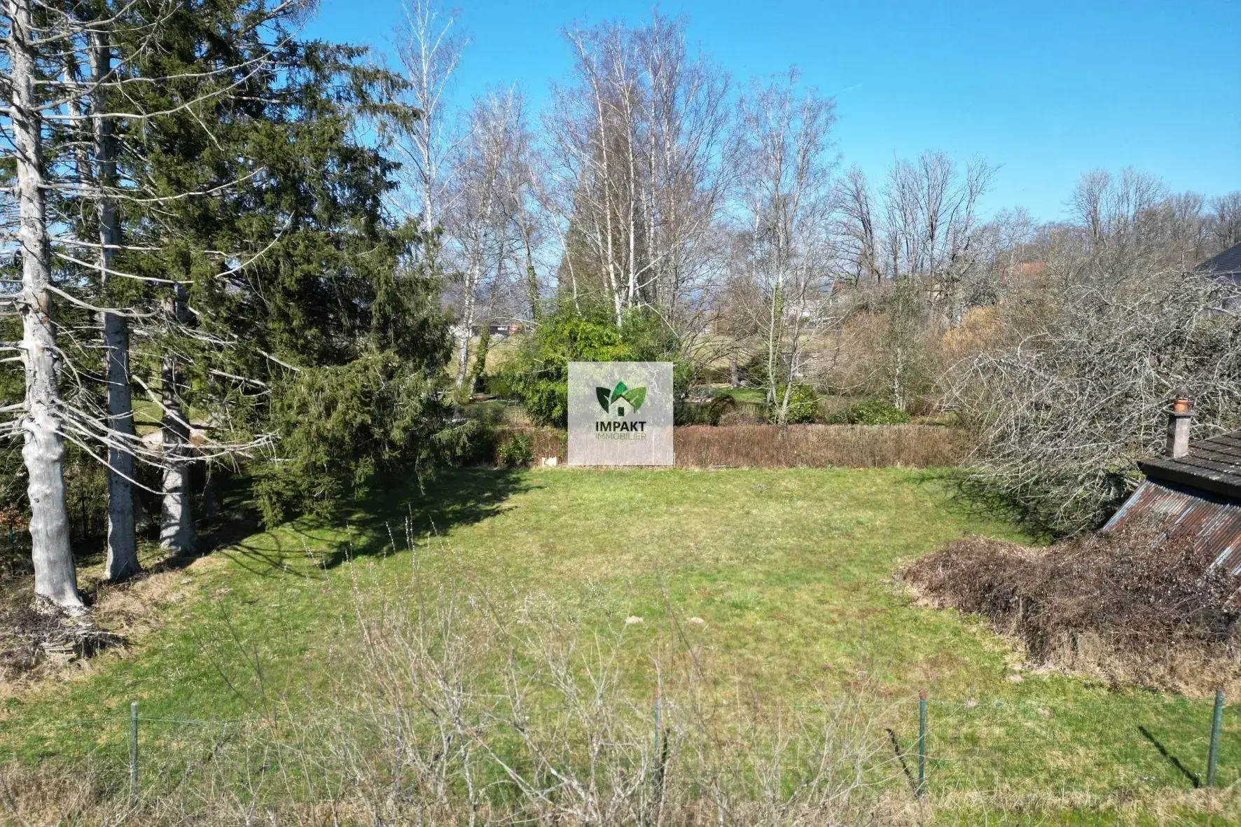 Terrain constructible à Sermamagny de 1 238 m², environnement calme et vue dégagée 