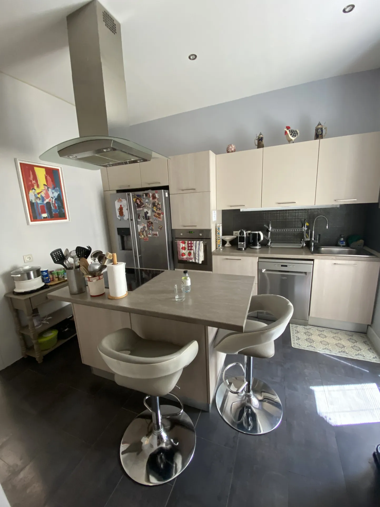 Vente appartement T3 de 74 m² à Bastia, centre-ville, lumineux avec loggia et balcon 