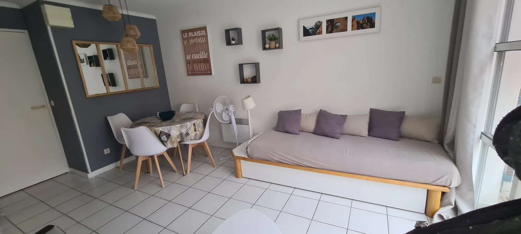 Studio meublé avec terrasse et piscine à Saint-Raphaël 