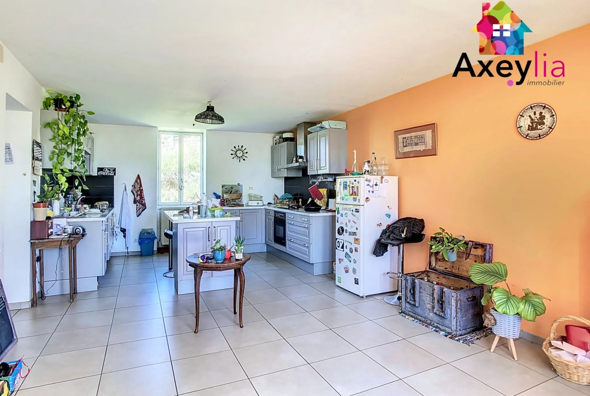 Maison familiale de plain-pied avec grand terrain à Rigny-sur-Arroux 