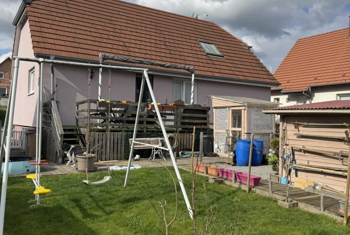Maison en viager occupé à Lobsann (67250), construction 2017, 101 m² 