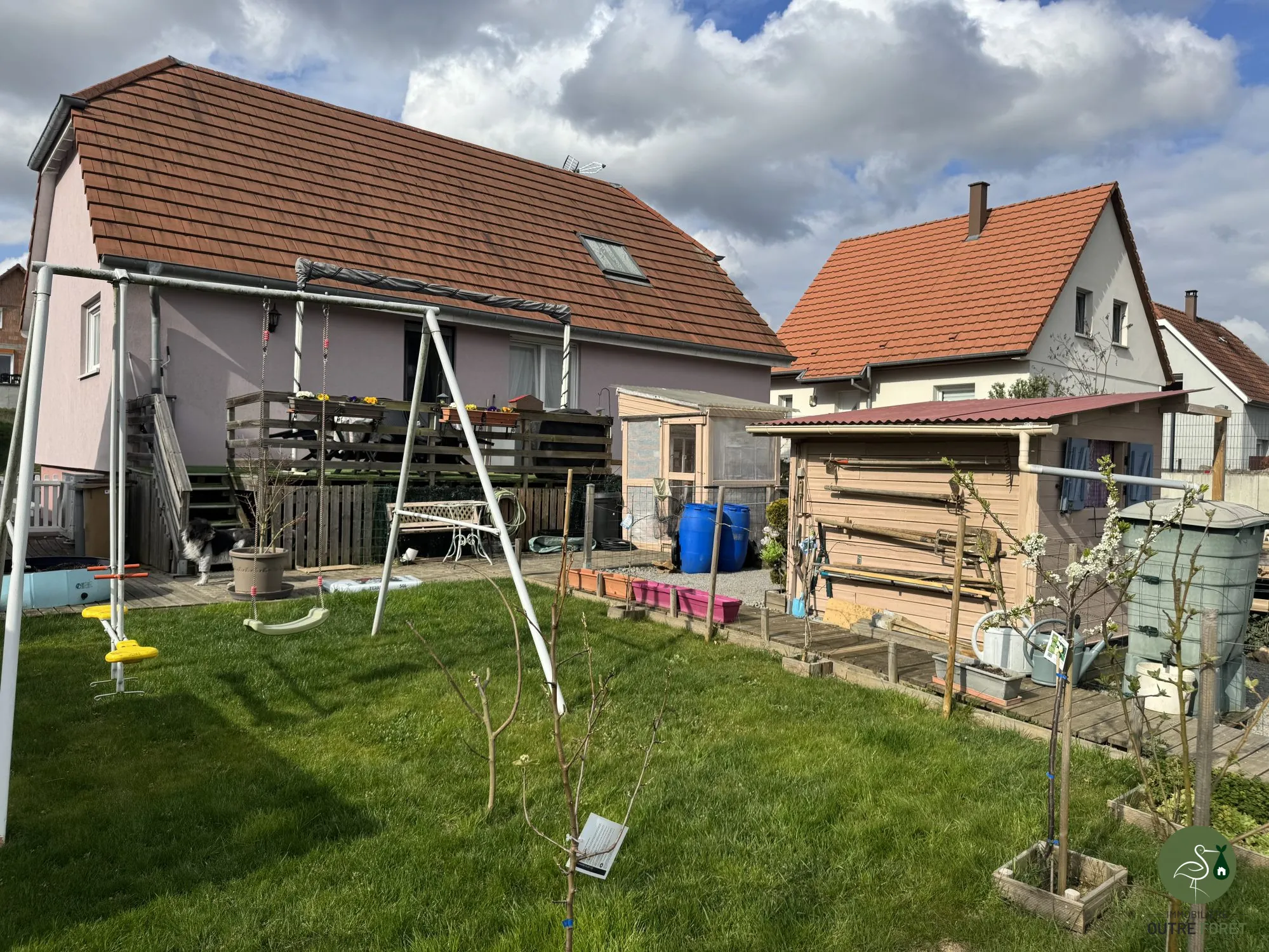 Maison en viager occupé à Lobsann (67250), construction 2017, 101 m² 