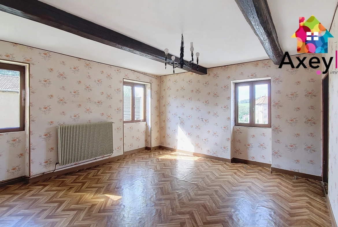 Maison à vendre à Saint-Denis-de-Cabanne proche Charlieu avec jardin et garage 