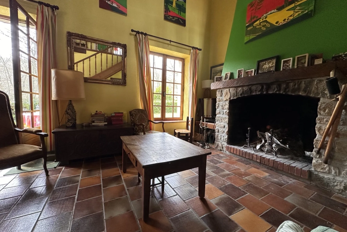 Vente maison à Massiac avec fort potentiel locatif sur grand terrain 