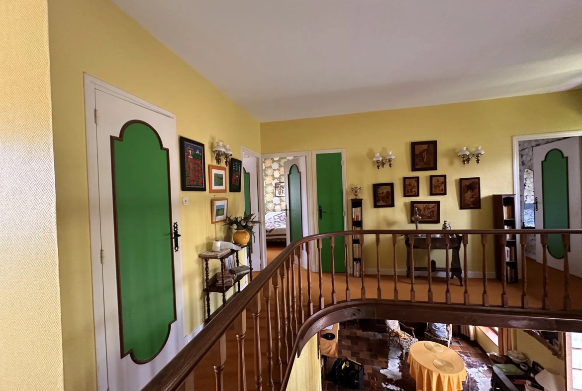 Vente maison à Massiac avec fort potentiel locatif sur grand terrain 
