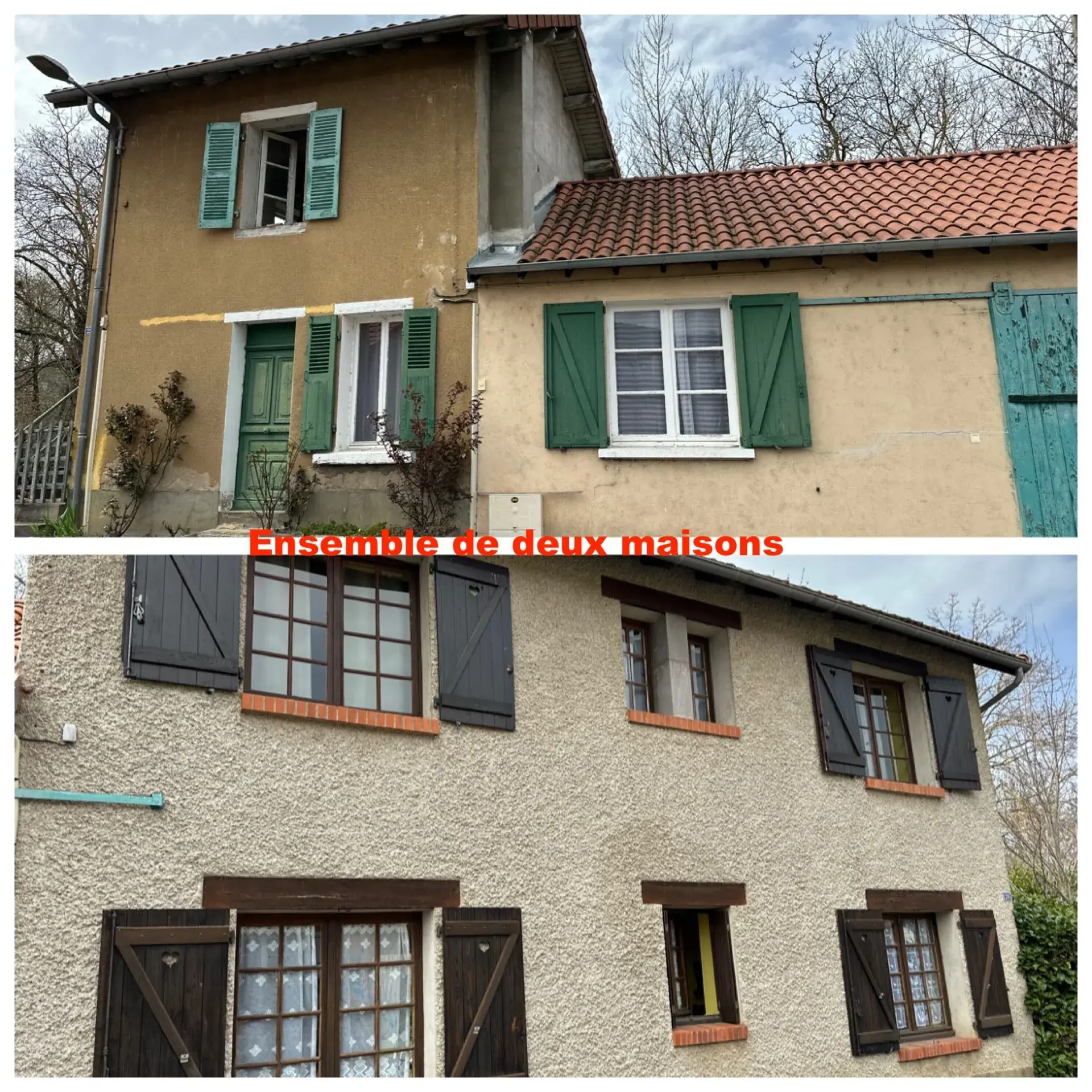 Vente maison à Massiac avec fort potentiel locatif sur grand terrain 
