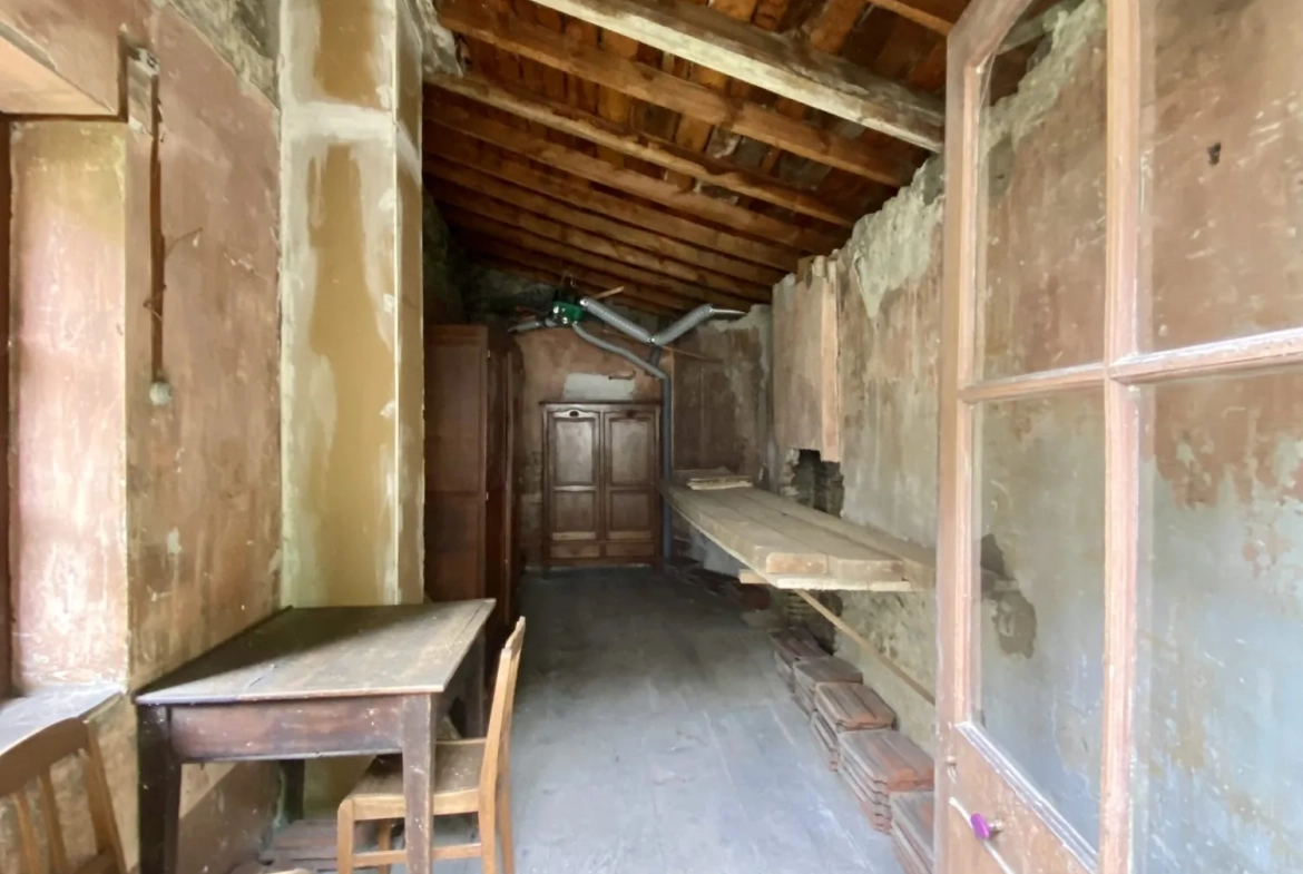 Maison à vendre à Vienne avec garage et terrasse, à rénover 