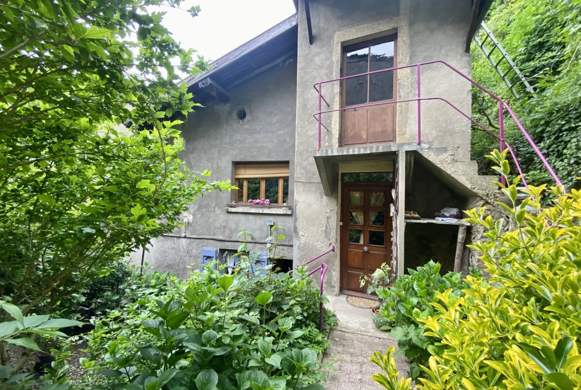 Maison à vendre à Vienne avec garage et terrasse, à rénover 