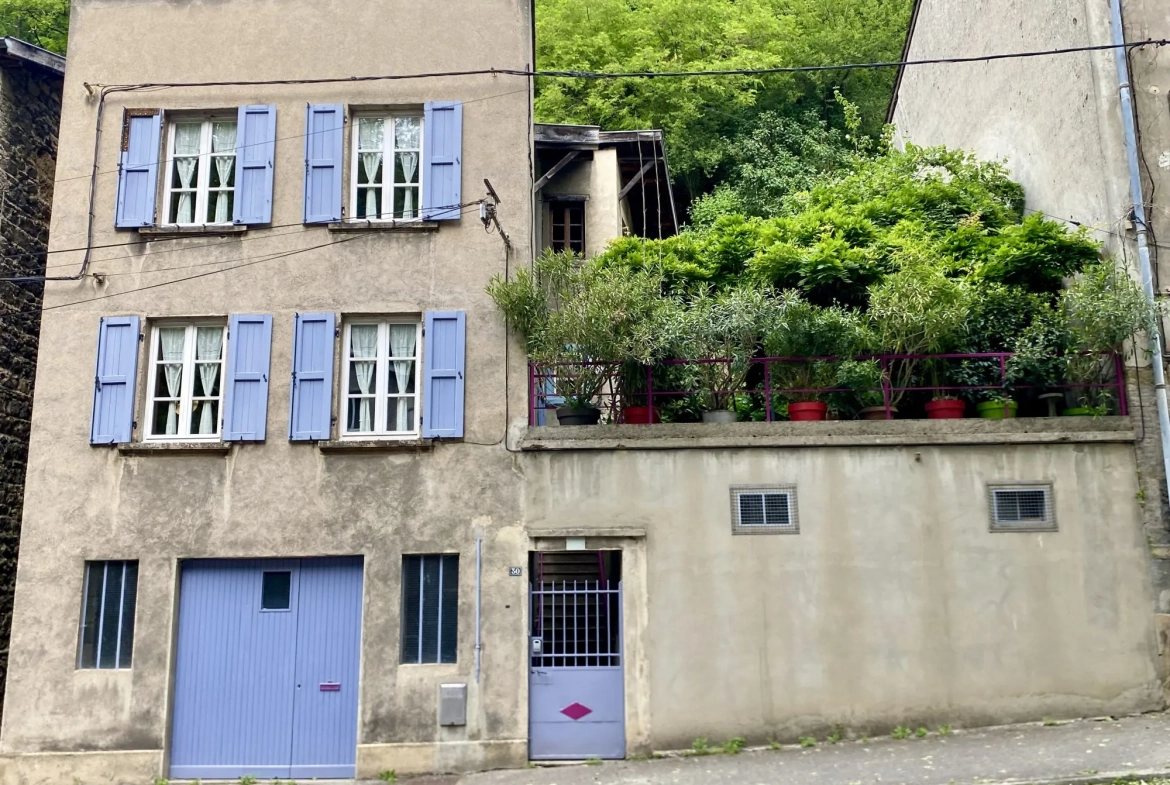 Maison à vendre à Vienne avec garage et terrasse, à rénover 