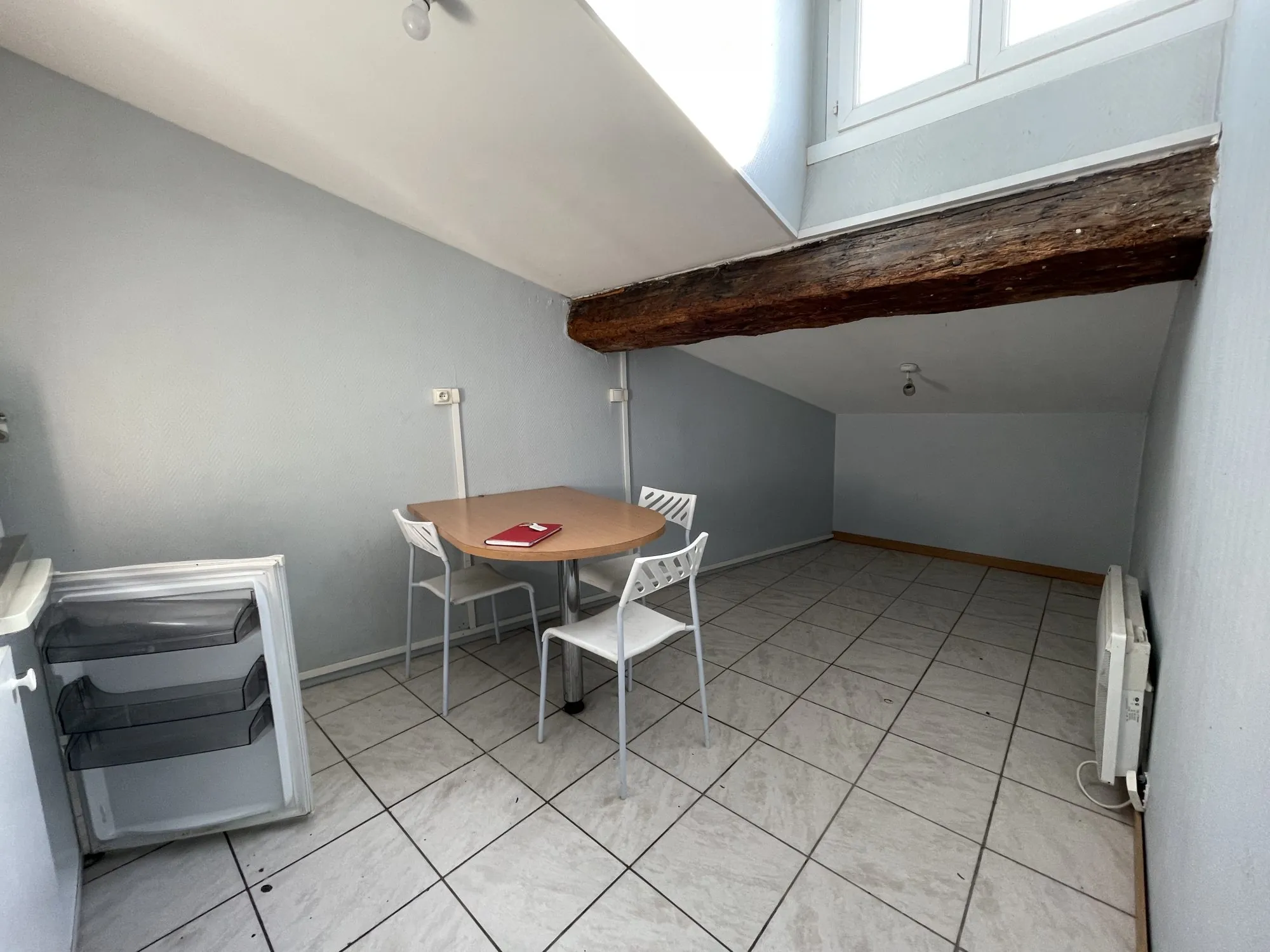Appartement à vendre Lyon 7, Saint Michel, T2 loué avec kitchenette et salle d'eau 