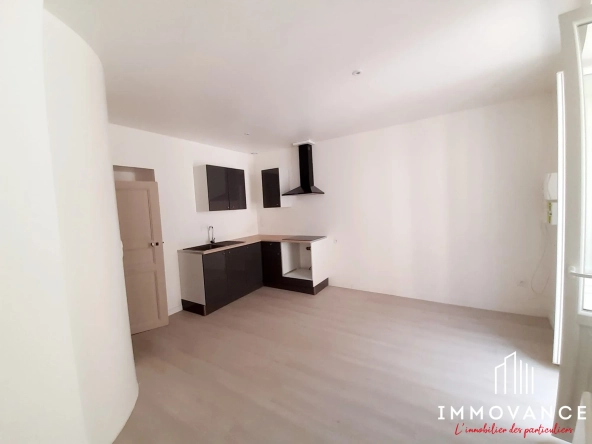 Maison de charme rénovée à Saint-Affrique avec 2 chambres, cave et modernités