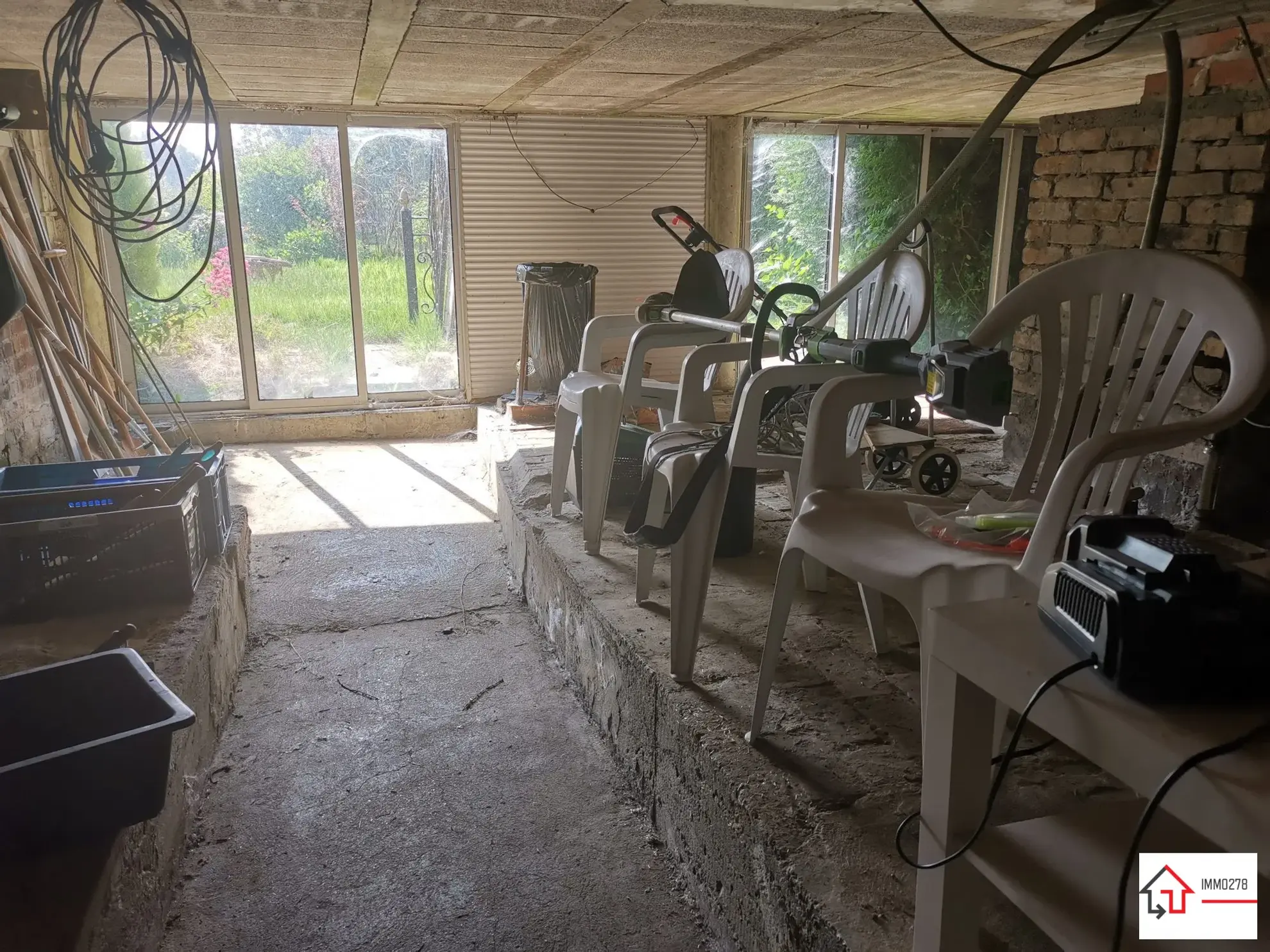 Maison mitoyenne à Oxelaëre près de Cassel – 114 m², jardin, calme 