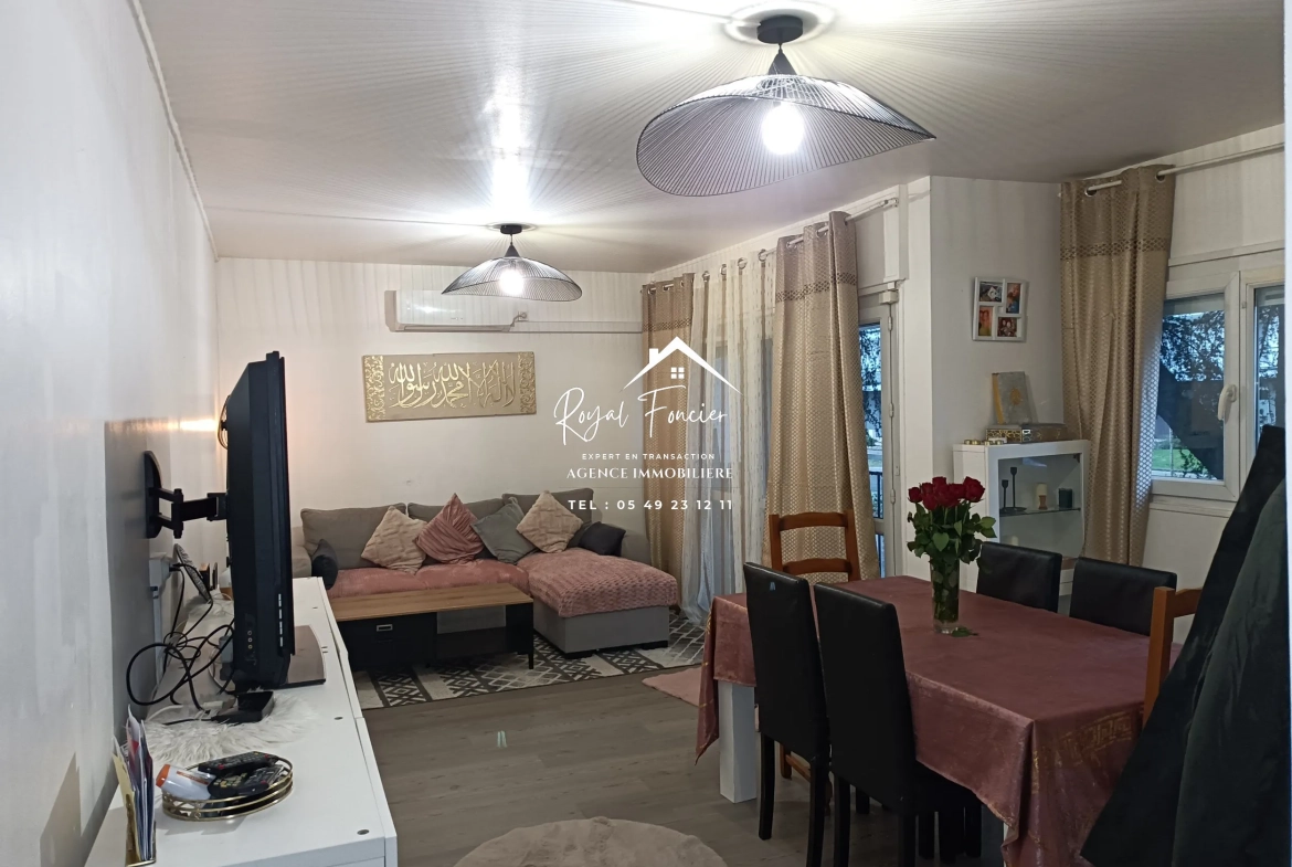Appartement T4 à vendre à Châtellerault - 82 m², proche centre-ville 