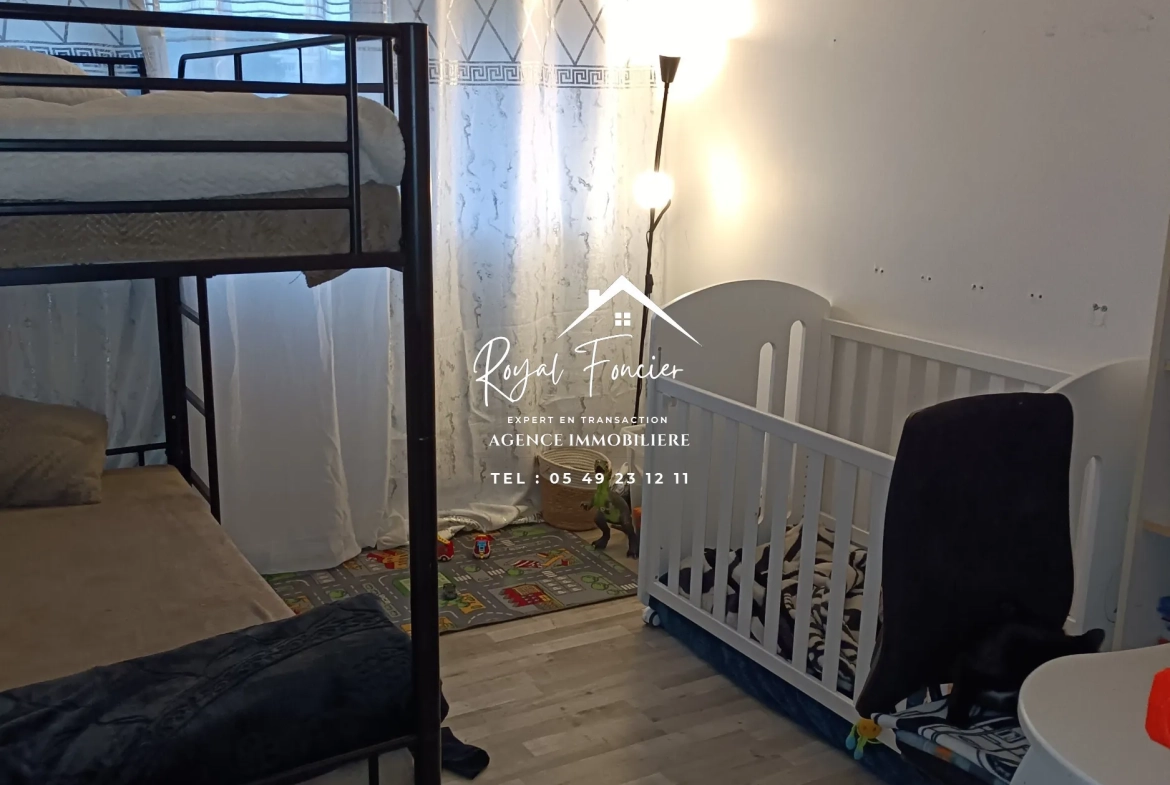 Appartement T4 à vendre à Châtellerault - 82 m², proche centre-ville 