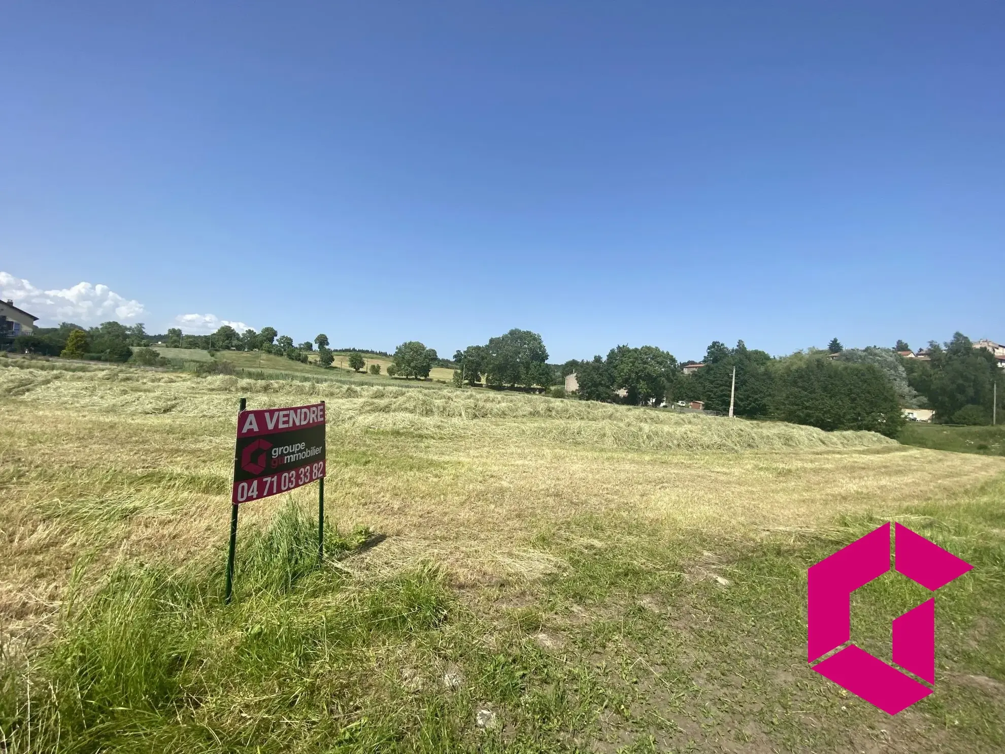 Terrain constructible de 2500 m² à Saint-Pal-de-Chalencon avec vue dégagée 