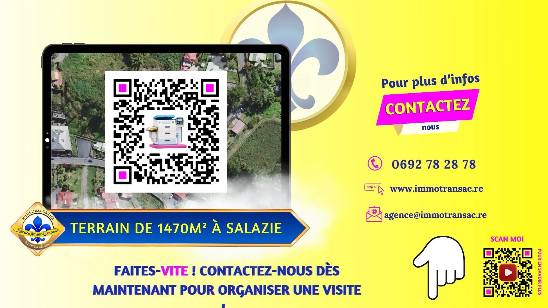 Terrain à vendre à Salazie avec maisons à rénover et potentiel de construction 