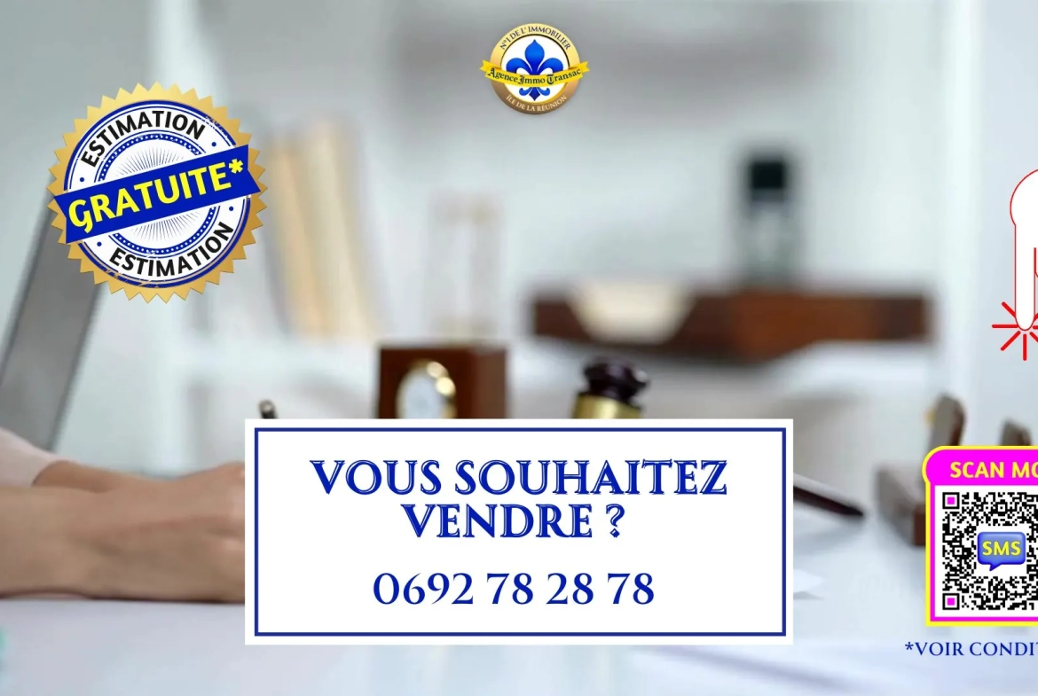 Terrain à vendre à Salazie avec maisons à rénover et potentiel de construction 