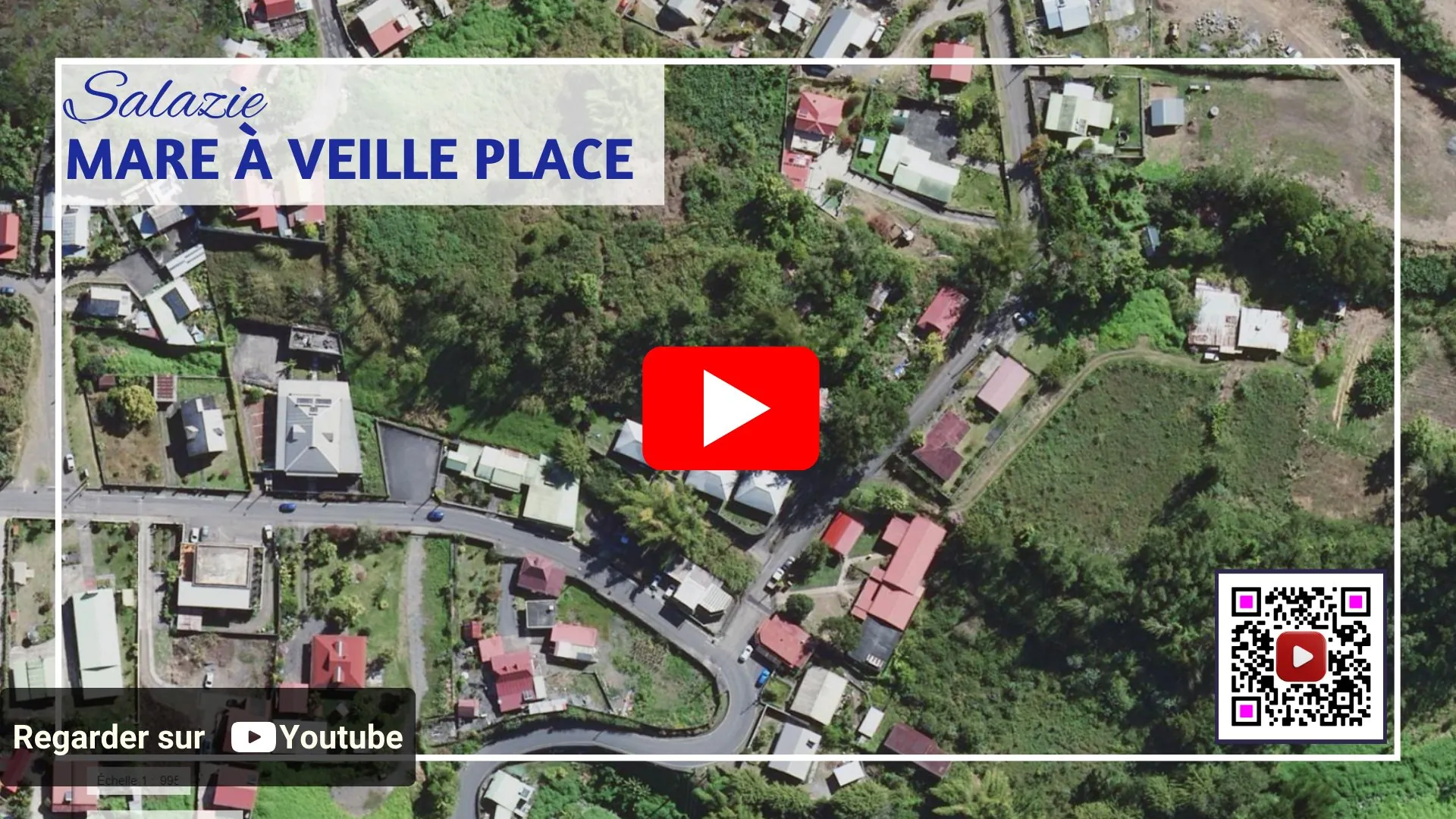 Terrain à vendre à Salazie avec maisons à rénover et potentiel de construction 