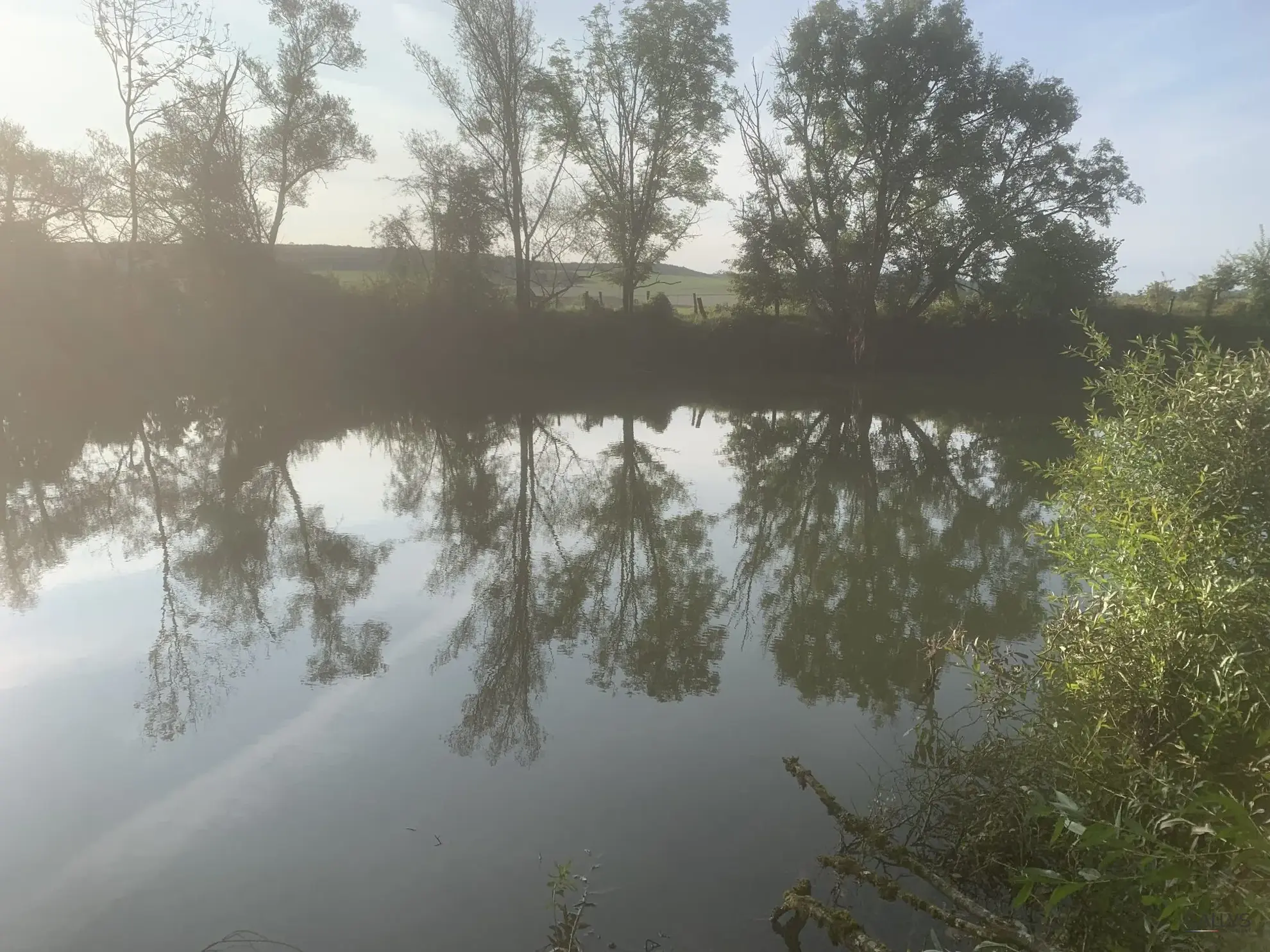 Terrain de loisir 865 m² en bord de Meuse à Ugny-sur-Meuse 