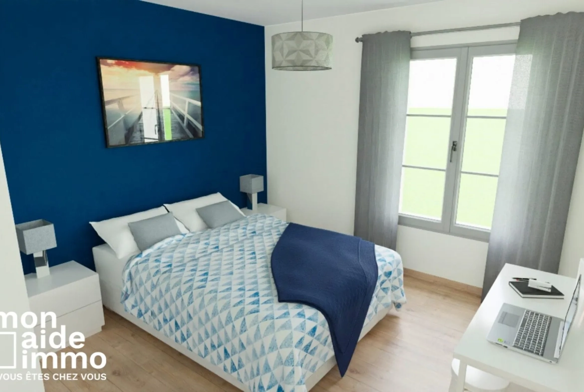 Maison de ville à rénover de 120 m² à Naujan et Postiac avec cour et parking privé 