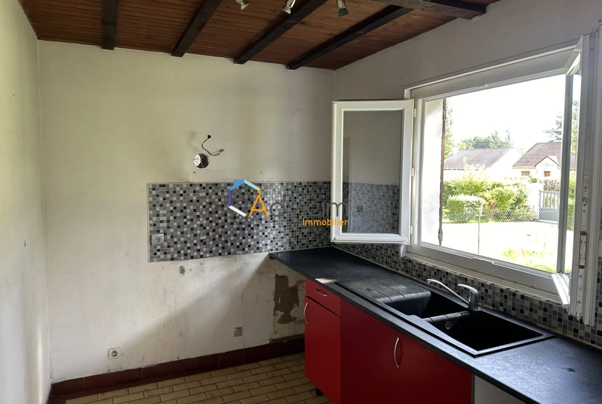 Maison individuelle avec grand terrain à Courtenay 45320 