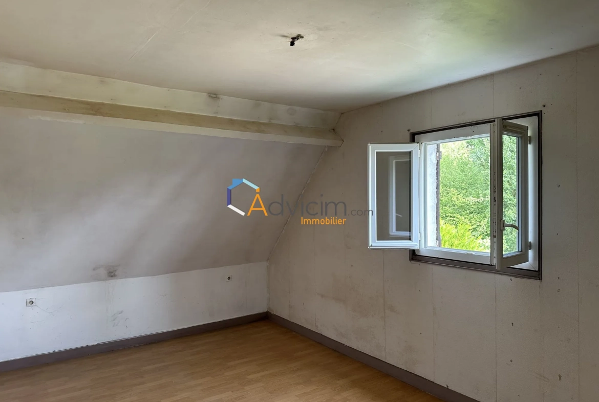 Maison individuelle avec grand terrain à Courtenay 45320 