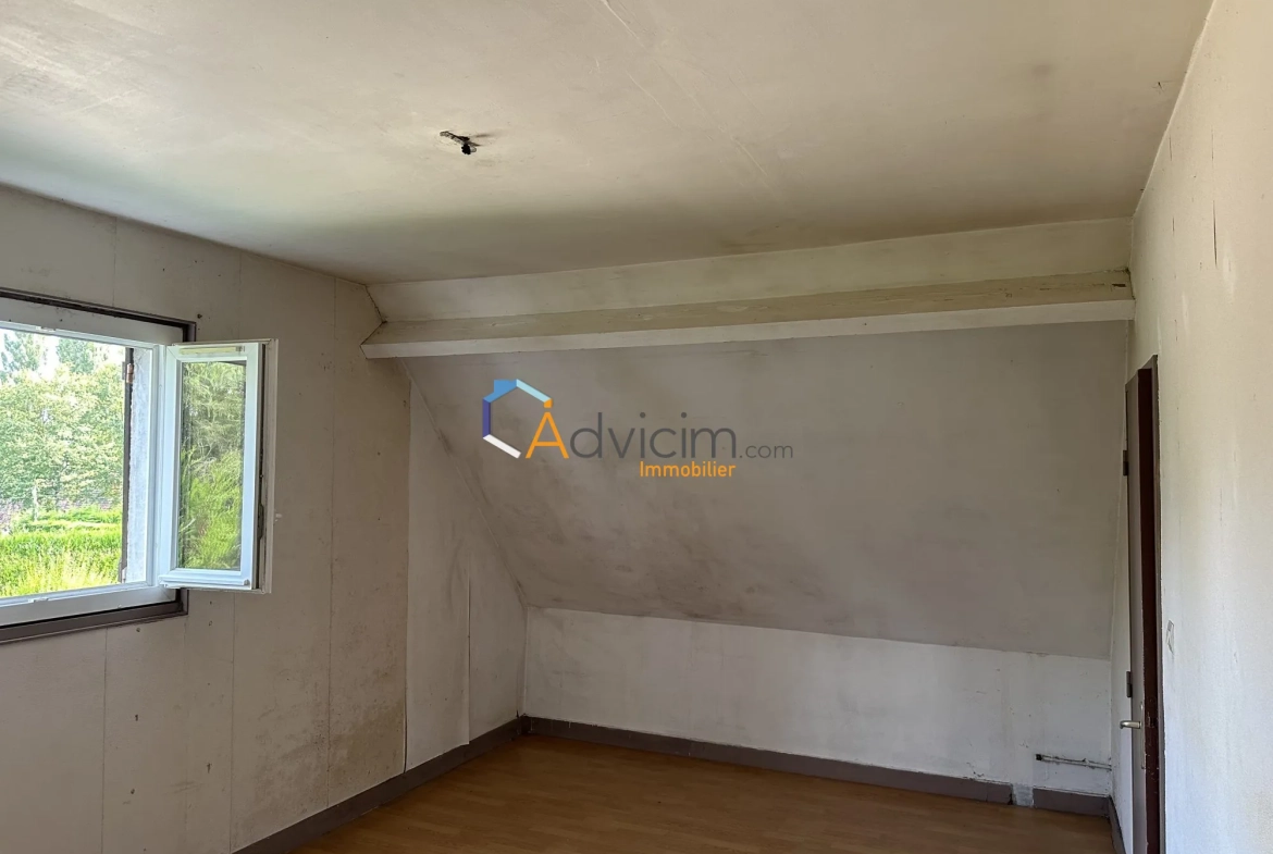 Maison individuelle avec grand terrain à Courtenay 45320 