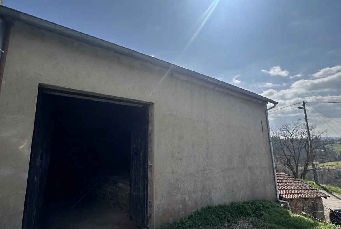 Maison à rénover avec grange à Perigneux - Charmant potentiel architectural 