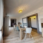 Appartement T5 lumineux à Héricourt avec terrasse en bord de l'eau
