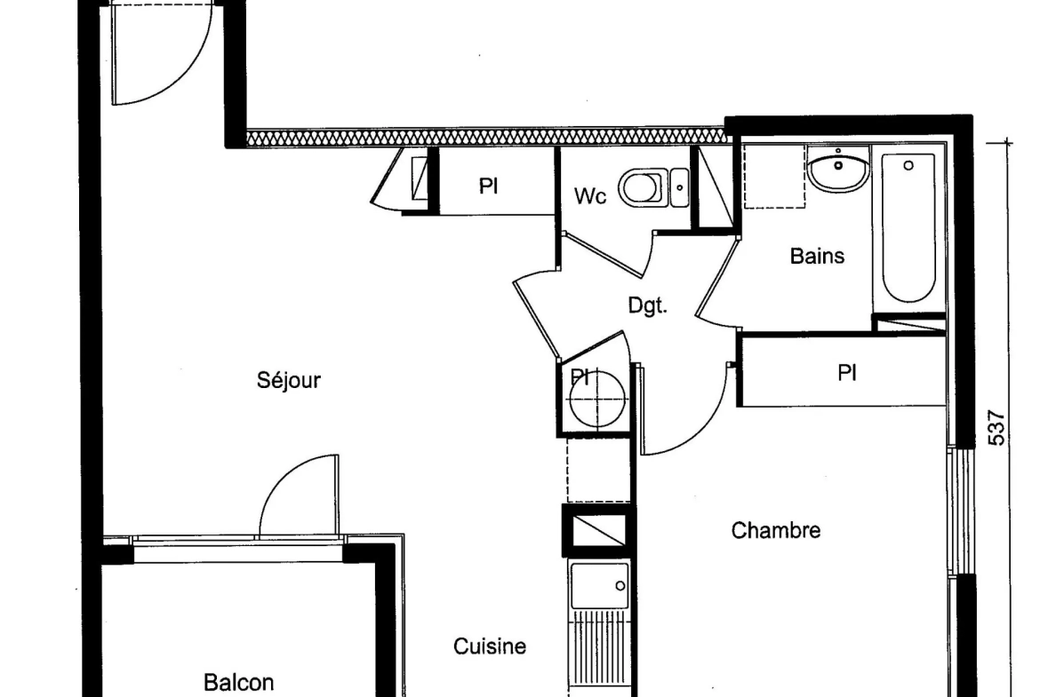 Appartement T2 à vendre à Grigny - Bonne rentabilité et résidence sécurisée 