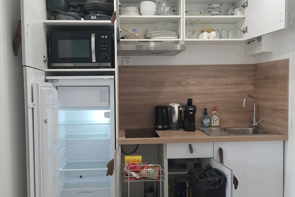 Appartement rénové avec terrasse et parking à Gruissan 