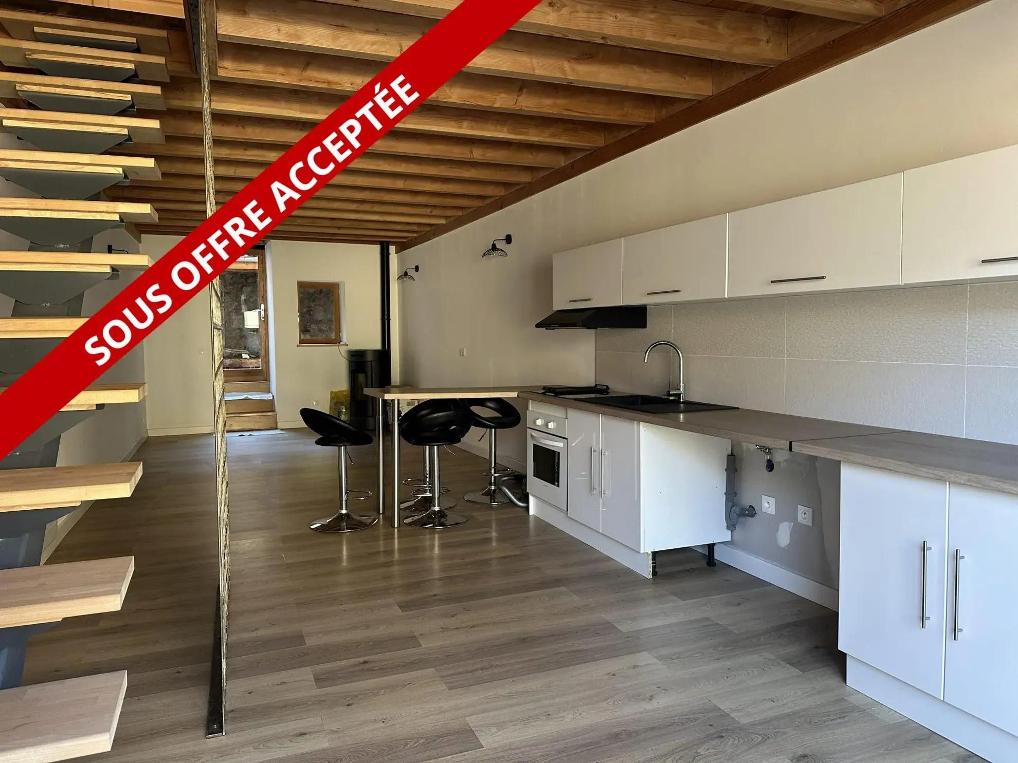 Maison de village rénovée de 90 m² au cœur de Beaujeu 